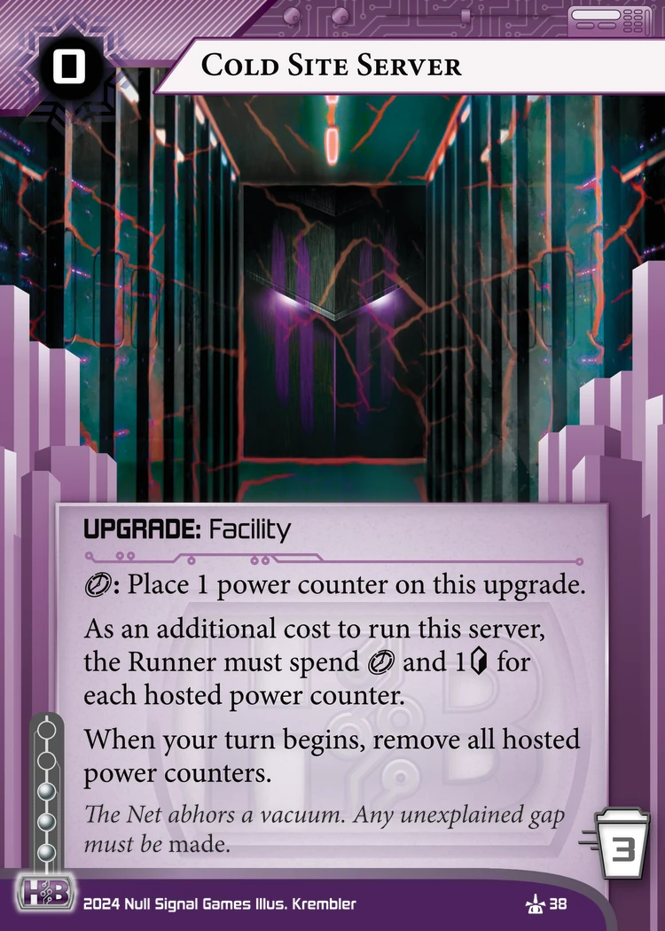 Cold Site Server
