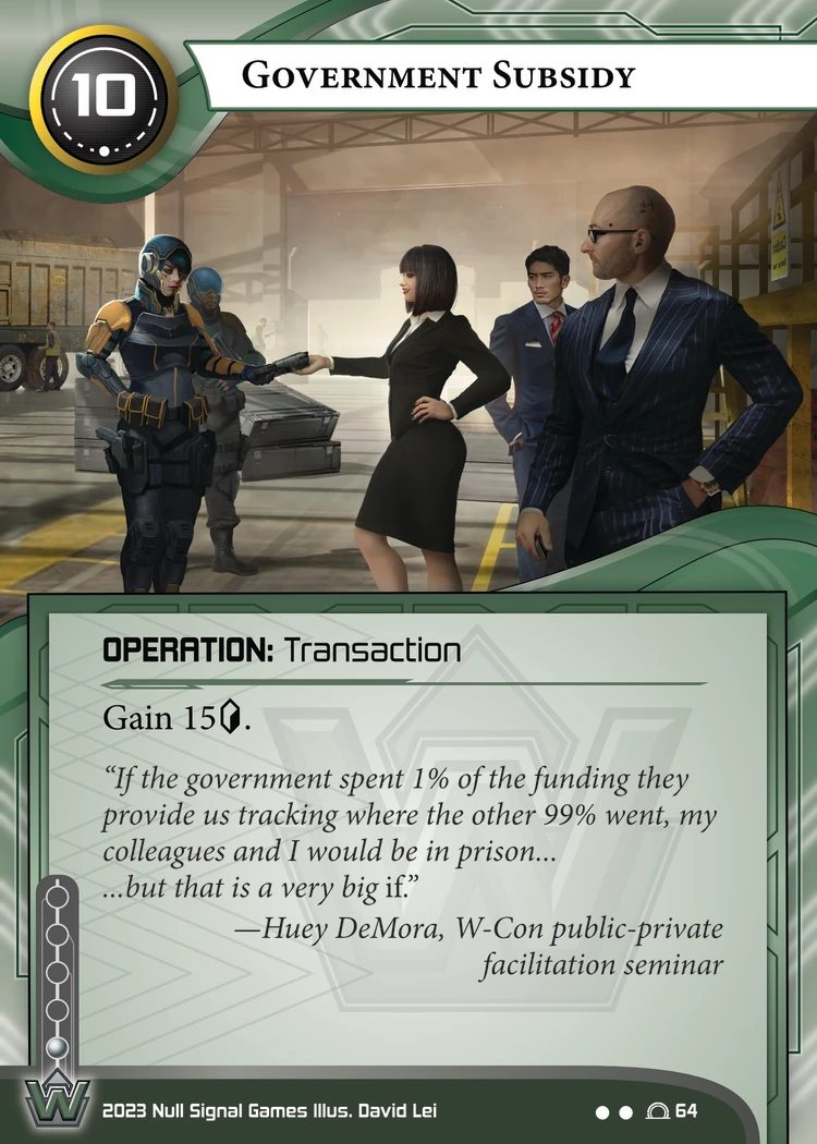 Government Subsidy