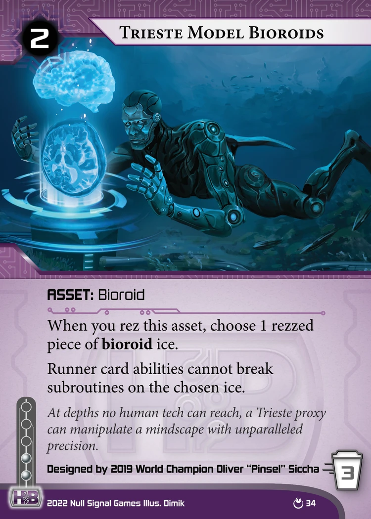 Trieste Model Bioroids
