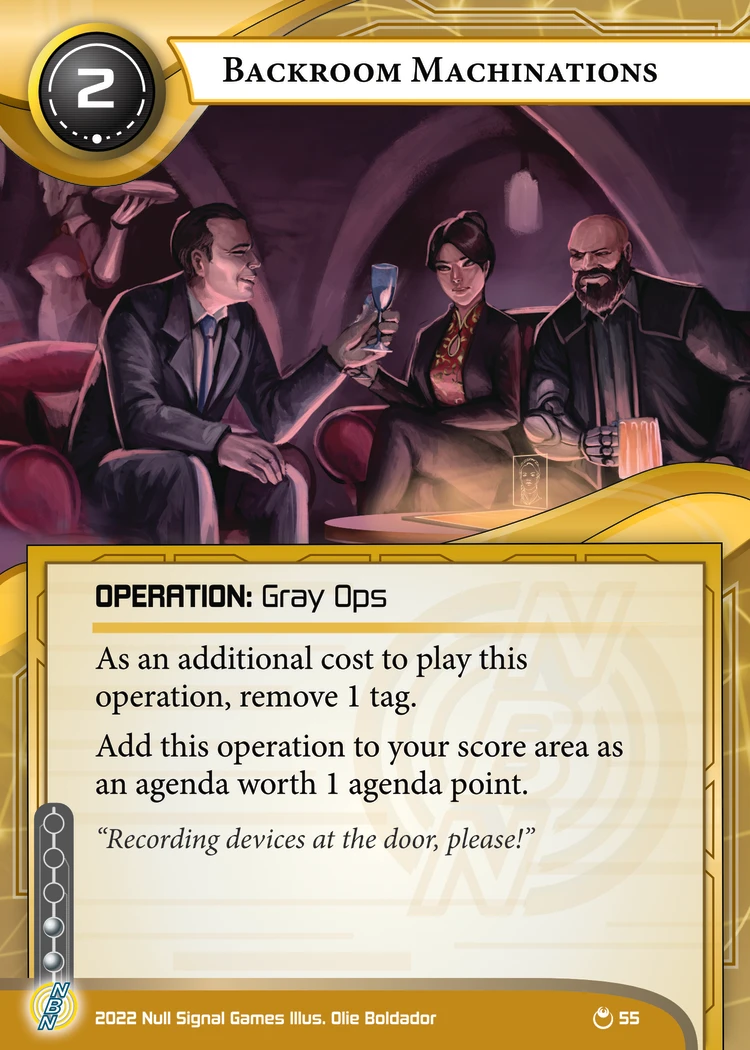 Backroom Machinations